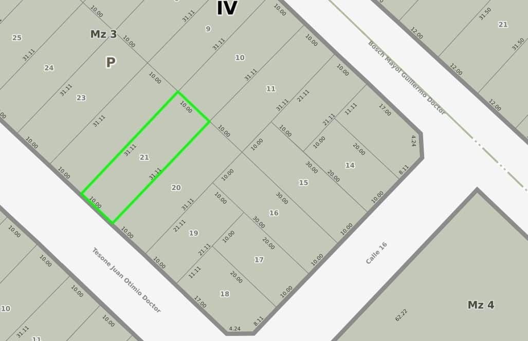 Terreno en venta de 311 m² a 8 cuadras del mar - Playa Serena - foto 2