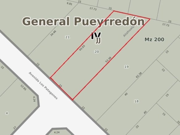 Terreno en venta forestado de 750 m² - Bosque Peralta Ramos