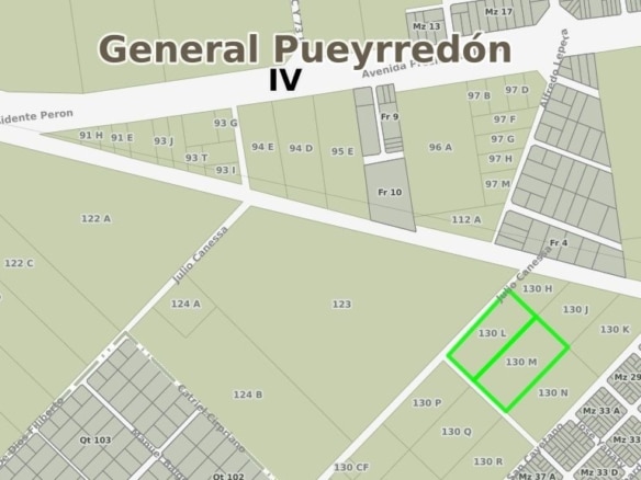 Cuatro hectáreas en venta en zona industrial - Parque Palermo