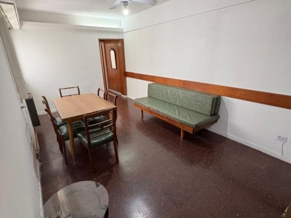 Departamento en alquiler 2 ambientes en piso alto - Plaza Colón