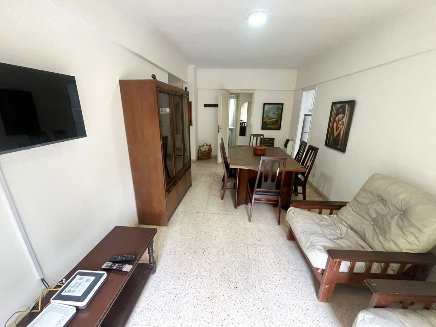 Departamento en alquiler temporario 3 ambientes para 6 con cochera - Plaza Colón - foto 3