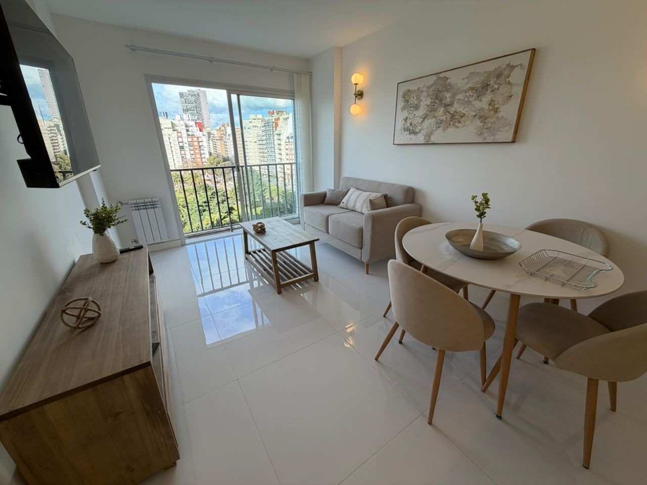 Departamento en venta 2 ambientes con balcón francés - Plaza Colón