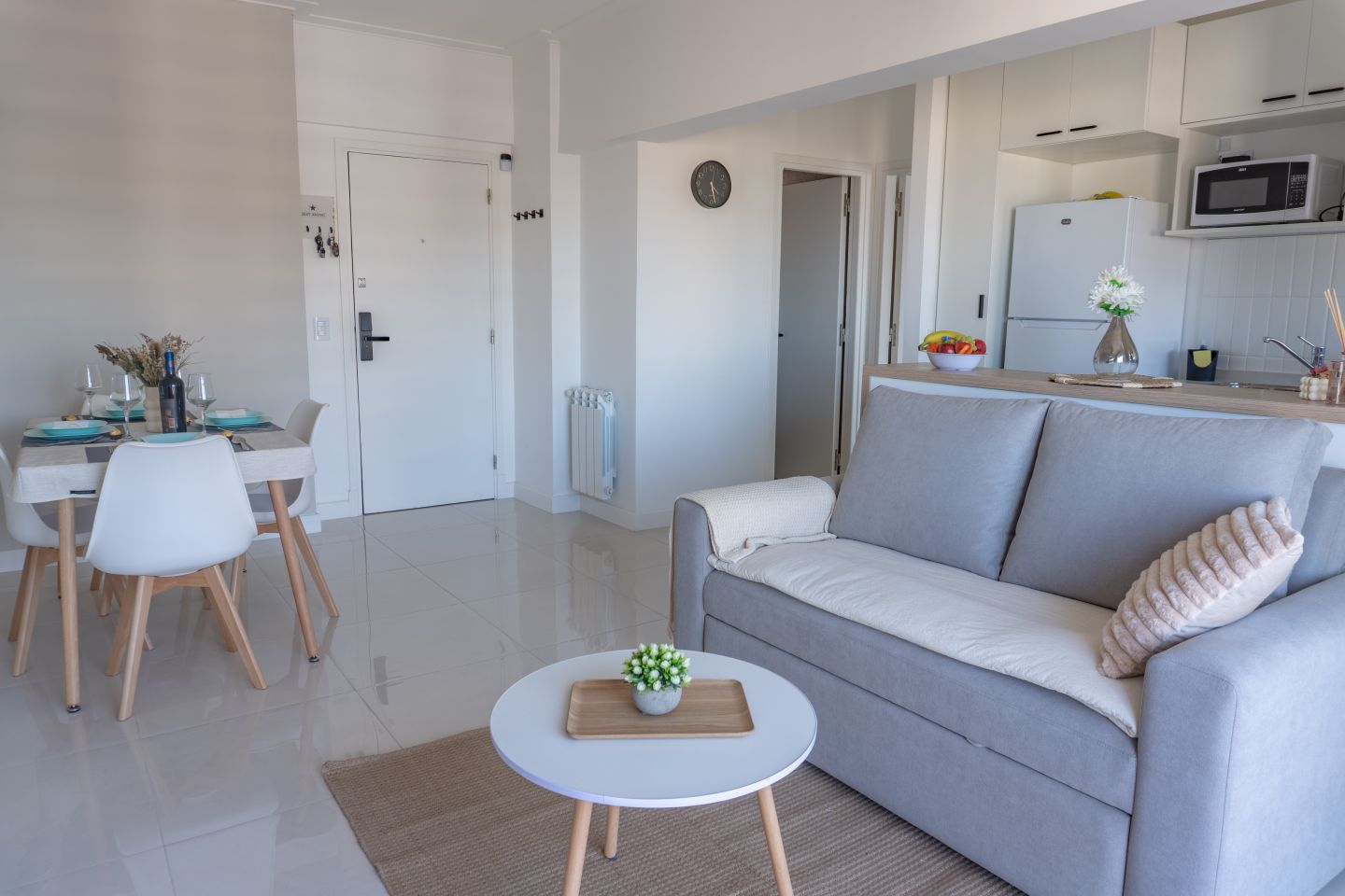 Departamento en alquiler temporario 2 ambientes para 4 con vista al mar y cochera - foto 6