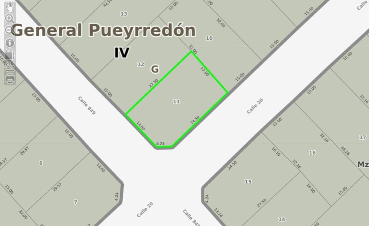 Terreno en venta en esquina de 463 m² - San Eduardo de Chapadmalal - foto 2