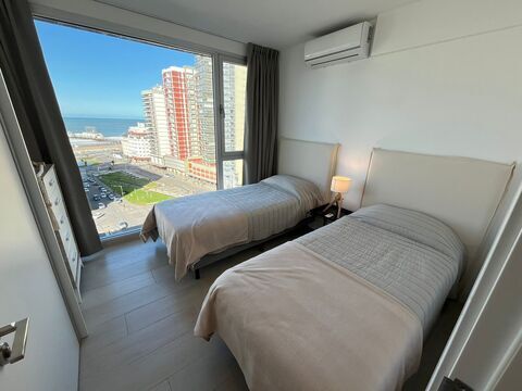 Departamento en alquiler temporario 3 ambientes para 4 con vista al mar - Punta Iglesia - foto 11