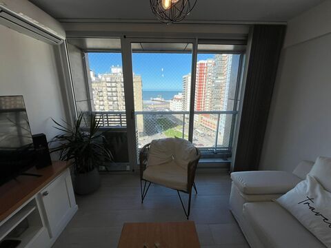 Departamento en alquiler temporario 3 ambientes para 4 con vista al mar - Punta Iglesia - foto 5