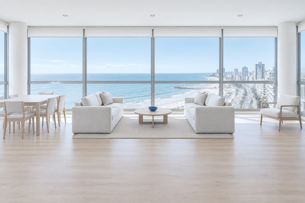 Departamento con vista al mar en venta en Mar del Plata