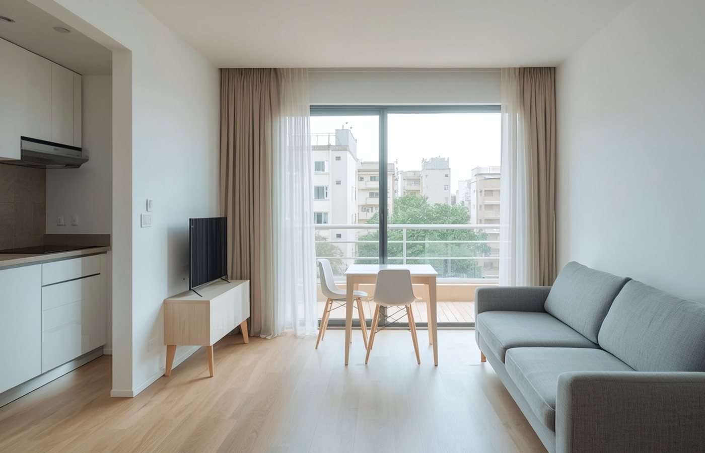 Departamento de dos ambientes listo para alquilar en Mar del Plata